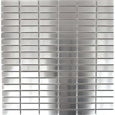 Mosaïque MOS129-1548D en acier inoxydable Cover