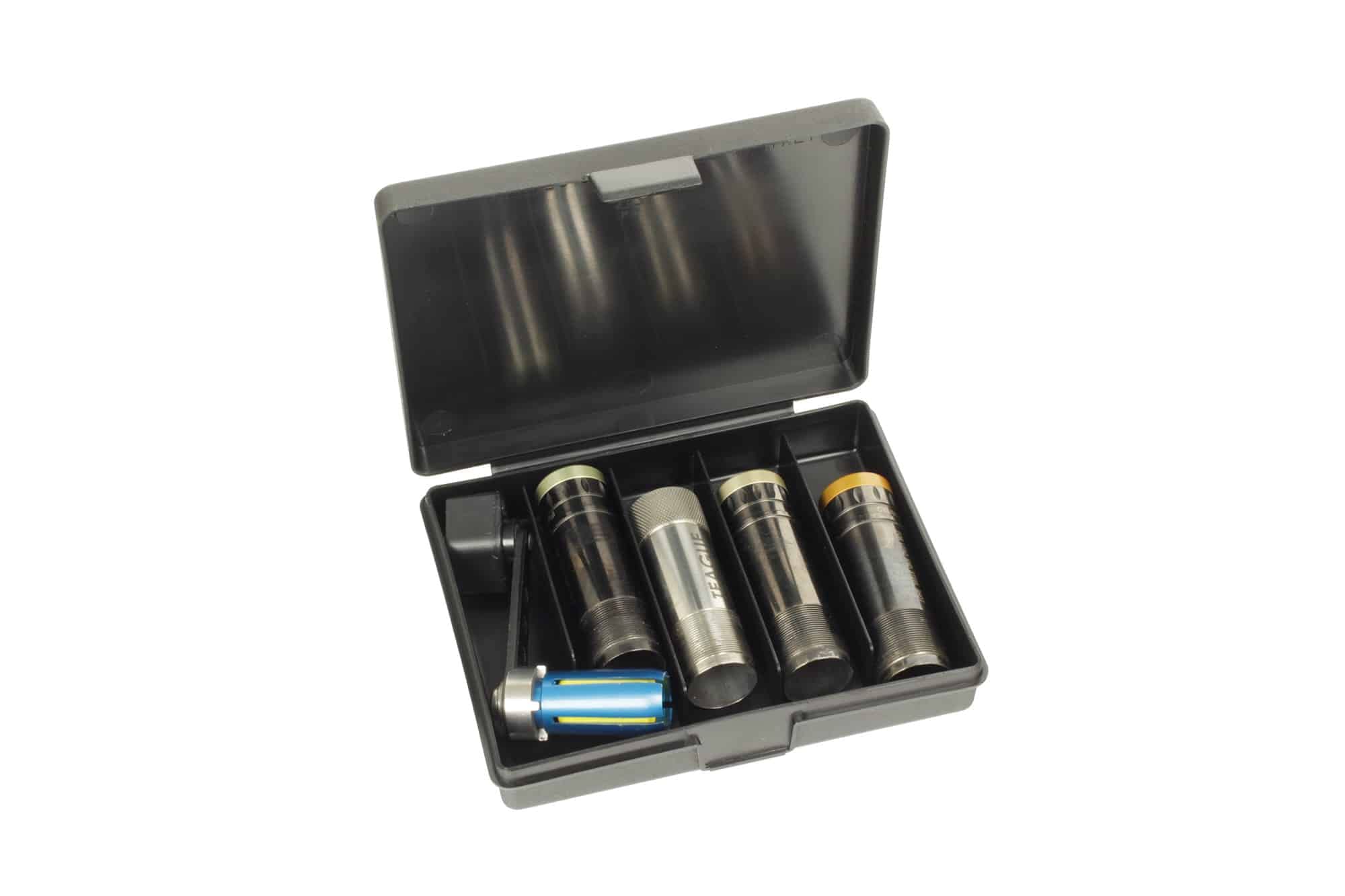 Negrini Extended Shotgun Choke Tube Case (5 Chokes) - Fits Various Choke Tube Sizes up to 3-7/8 Inches - Choke Tube Organization and Secure Storage
