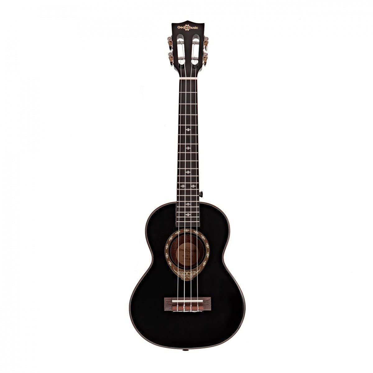 Premium Arche Back Tenor Ukulele con Top in abete rosso di Gear4music | Design archback per più volume e proiezione, dorso e fianchi in mogano sapele per una risonanza calda