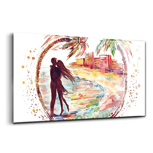 Verre d'art pour l'intérieur Wallfluent peinture murale haut de gamme 100x50