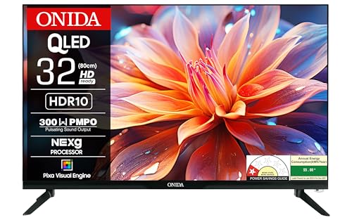 Image of Onida 80 cm (32 inches) Nexg Series HD Ready Smart Google QLED TV QZ32HI