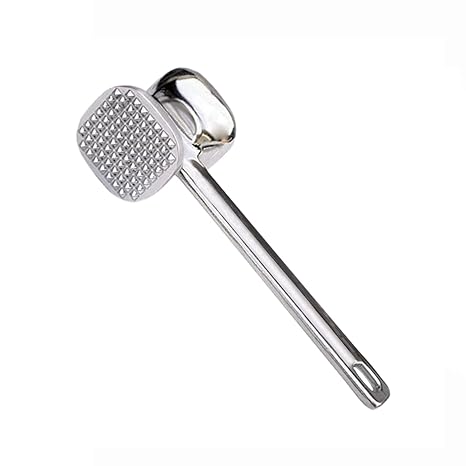 Review EALEK Meat Tenderizer, Stainless Steel Dual-Sided Heavy Duty Meat Tenderizer Tool, Great for Tenderizing Steak Beef Poultry Review EALEK Meat Tenderizer, Stainless Steel Dual-Sided Heavy Duty Meat Tenderizer Tool, Great for Tenderizing Steak Beef Poultry