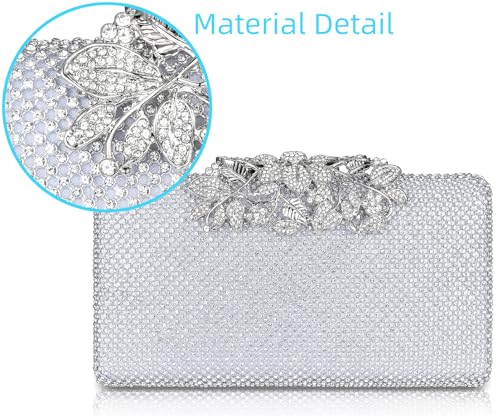 Evening Handbags Sparkly Party Bags Wedding Guest Clutch Purses for Women Formal4