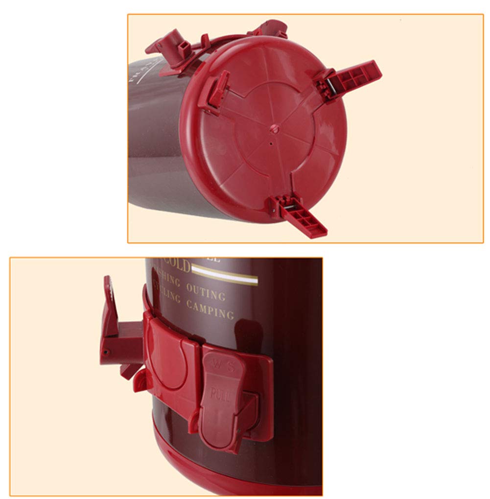 Dispensador de Agua Caliente y Fria, 6L/8L/10L, Hervidor de Bebidas Termo de Acero Inoxidable con Dispensador de Té y Café, Teteras de Té Caliente, Perfecto para Eventos Grandes y Catering