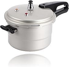 Fast Pressure Cooker,Aluminum Canner Pressure Cooker For Beans,Meat,Vegetables,Soups,Multifunctional Instant Cooker Pressure Pot,70Kpa Power Pressure Cooker Heat The Food Evenly(20Cm)