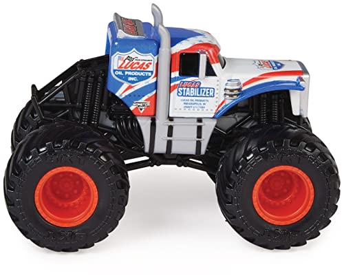 MONSTER JAM - COCHES MONSTER TRUCK 1:64 - 1 Monster Jam Metálico Auténtico a Escala 1:64 - Modelo Aleatorio - 6044941 - Juguetes Niños 3 años +