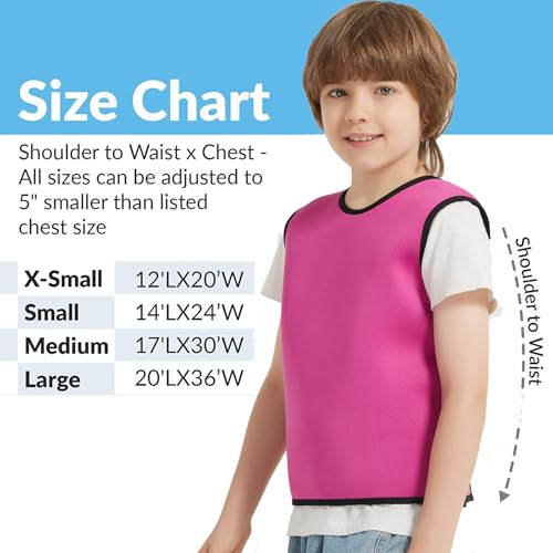 Sensory Compression Vest for Kids Sensory Processing Disorder Vest Breathable, Form-Fitting, Kids Purple4