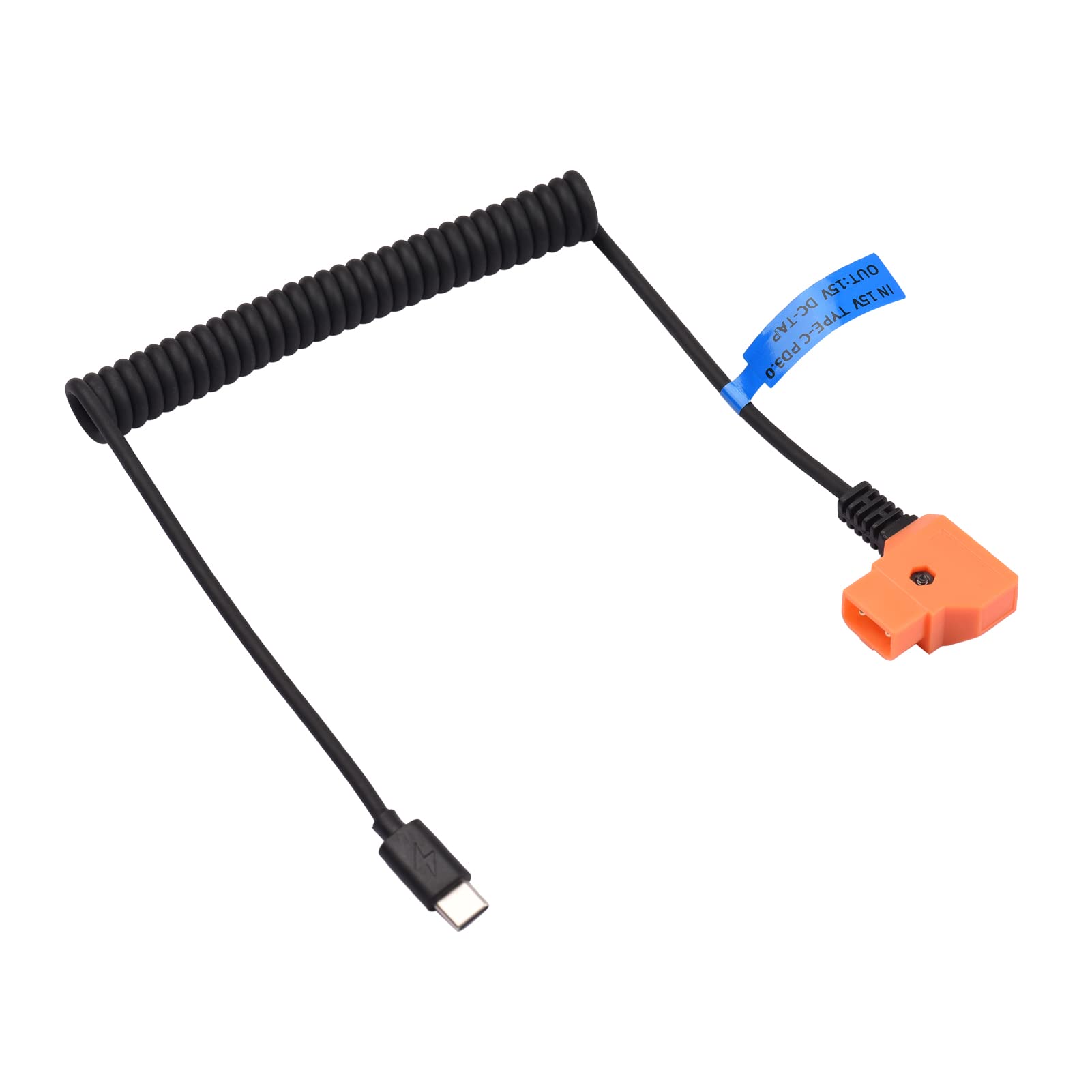 FANGKAI 15V PD3.0 USB Type-C Male to 15V D-Tap Male Connector Power Cable for V-mount Battery(Black) (B0BVQ7PVNY) Amazon Price History, Amazon Price Tracker