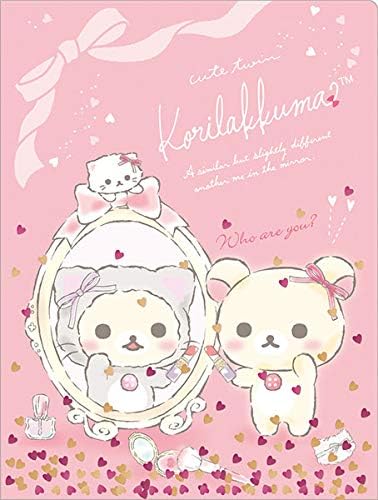 Amazon Fy リラックマ 鏡の中のコリラックマ スパンコール入クリアホルダー 2ポケット おもちゃ雑貨 おもちゃ