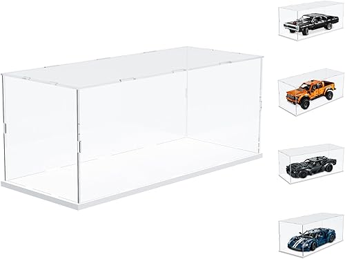Vista 20 de Choowin Vitrina de acrílico para Lego Infinity Gauntlet 76191 para Lego Gauntlet 76223 para Lego Display Estuches de acrílico transparente grueso