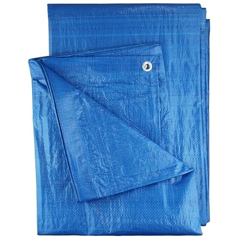 Waterproof 5m x 6m Builders Tarpaulin Cover