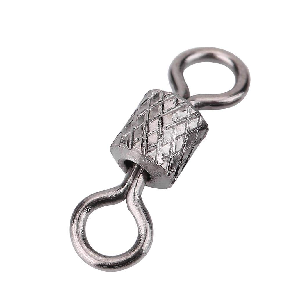 VBESTLIFE 10Pcs T-Forme Ligne de pêche pivote s'enclenche chaîne