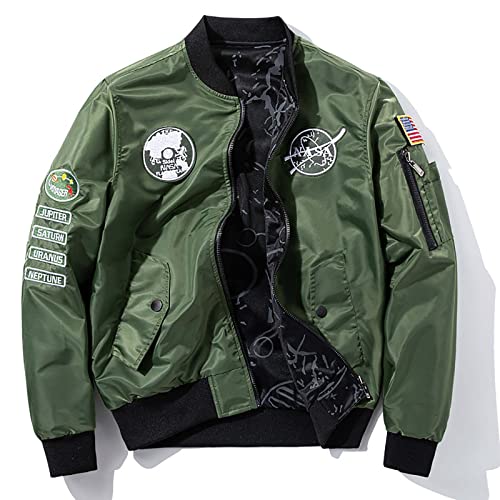 Men's Jacket Casual Spring and Autumn Cotton Jacket Men's Outerwear Men's Baseball Jacket2