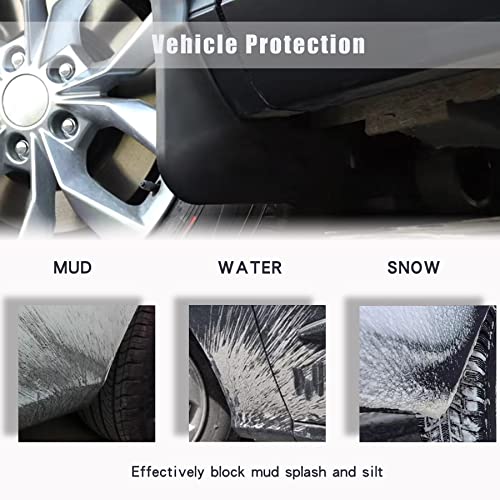 Image of Mud Splash Guard Front and Rear Mud Flaps Fit for Honda CR-V LX EX EXL 2023 2024 2025 Accessories (Not for Hybrid),Mud Flaps Kit Black 4PCS