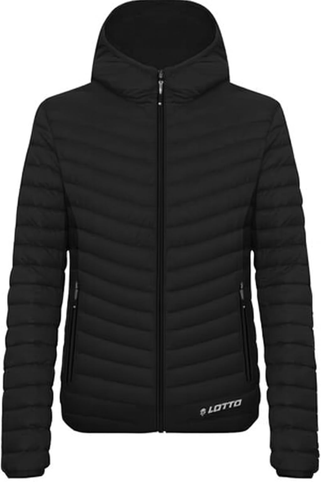 Lotto Piumino Uomo Invernale - Trapuntato - Giubbotto Uomo 110 Grammi 4 Stagioni Imbottito 449154 (Black, M)