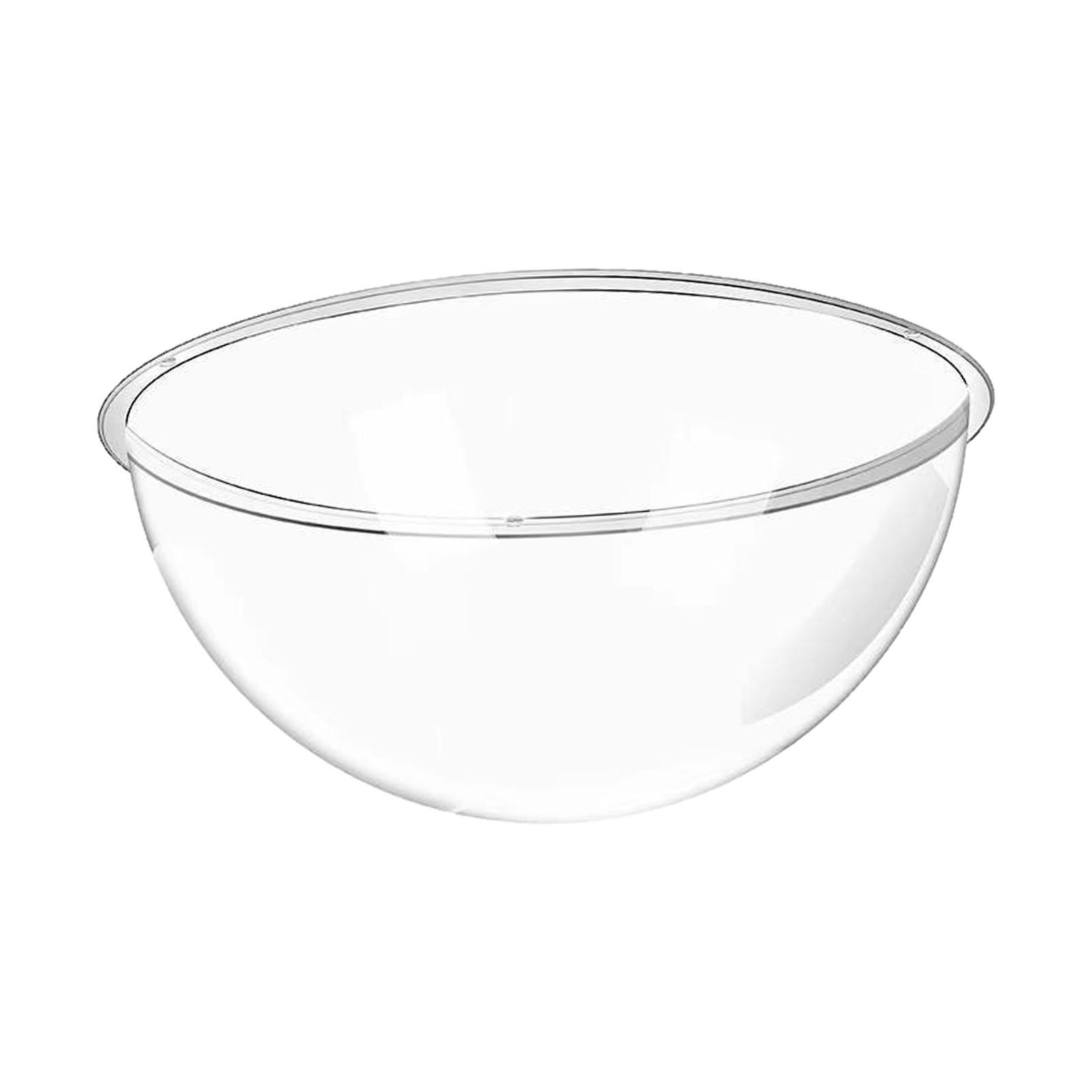 Maciun Acrylic Hemisphere and All-Round Brim Cat Space Clear Cap Sphere with Acrylic Edge and Hood for Cats