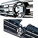 Front Bumper Upper Grille Compatible with 2018 2019 2020 VW Volkswagen Tiguan Chrome Trim Front Upper Bumper Grill(OEM# 5NN853651DZLL)