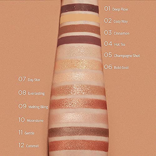 A.black Glam Change Multi Palette (01 Caramel Brown) #TOP2