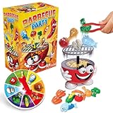 jeu de société goliath JEU D'ADRESSE : place les aliments sur le barbecue puis retire-les avant qu’ils ne soient trop cuits ; Mais attention ! Ce barbecue est très chatouilleux : si tu as la main trop lourde, tu risques de tout faire sauter !