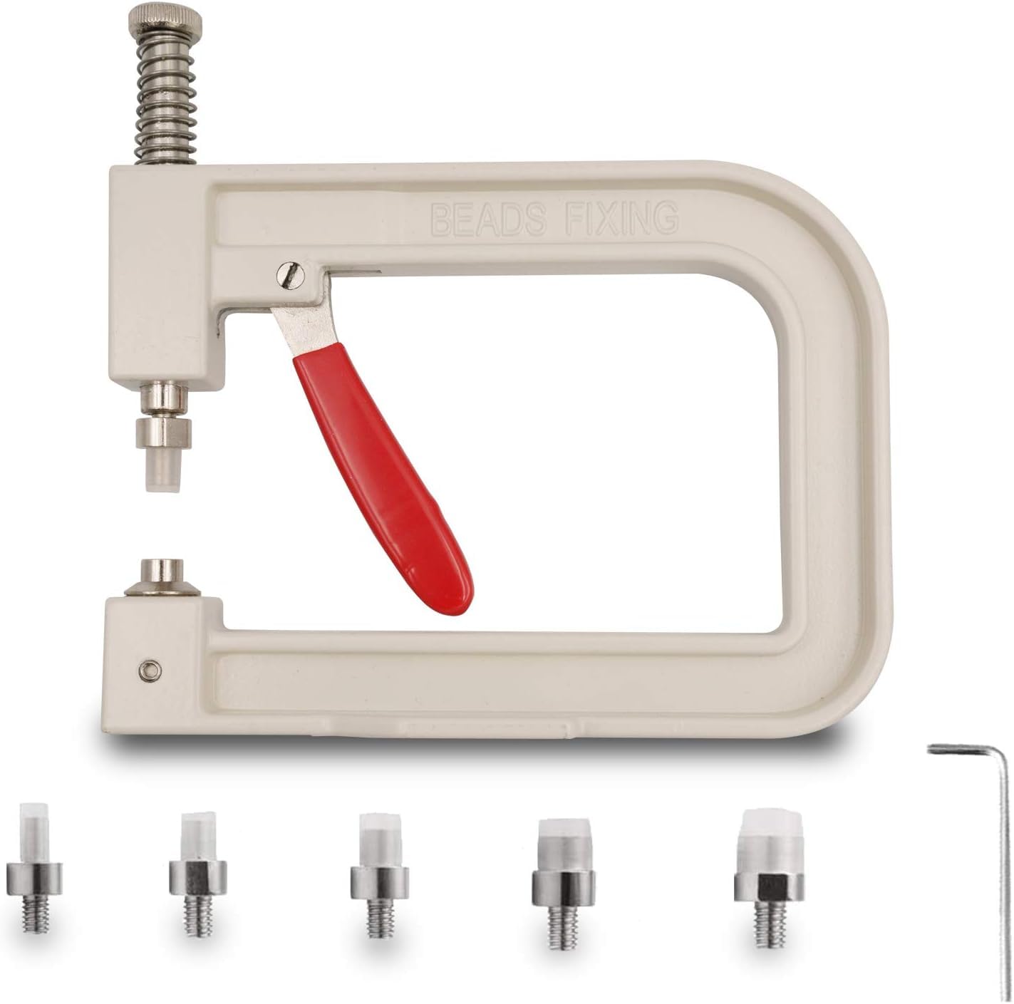 RAJ LAXMI LACE INDIA RL Pearl Setting Mechine/DIY Pearl Setting/Manual Beading Machine/Beads Punching Machine/Sewing Tool/Beads Setting Machine