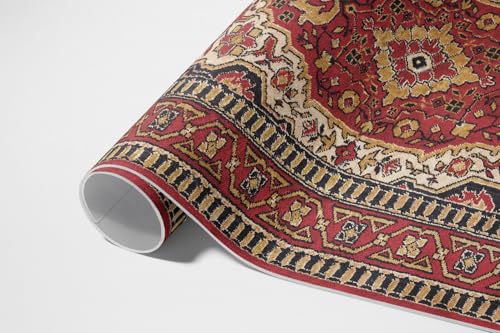 Tapis persan vinyle 100x150 rectangle Floorart résistant entretien facile - 6