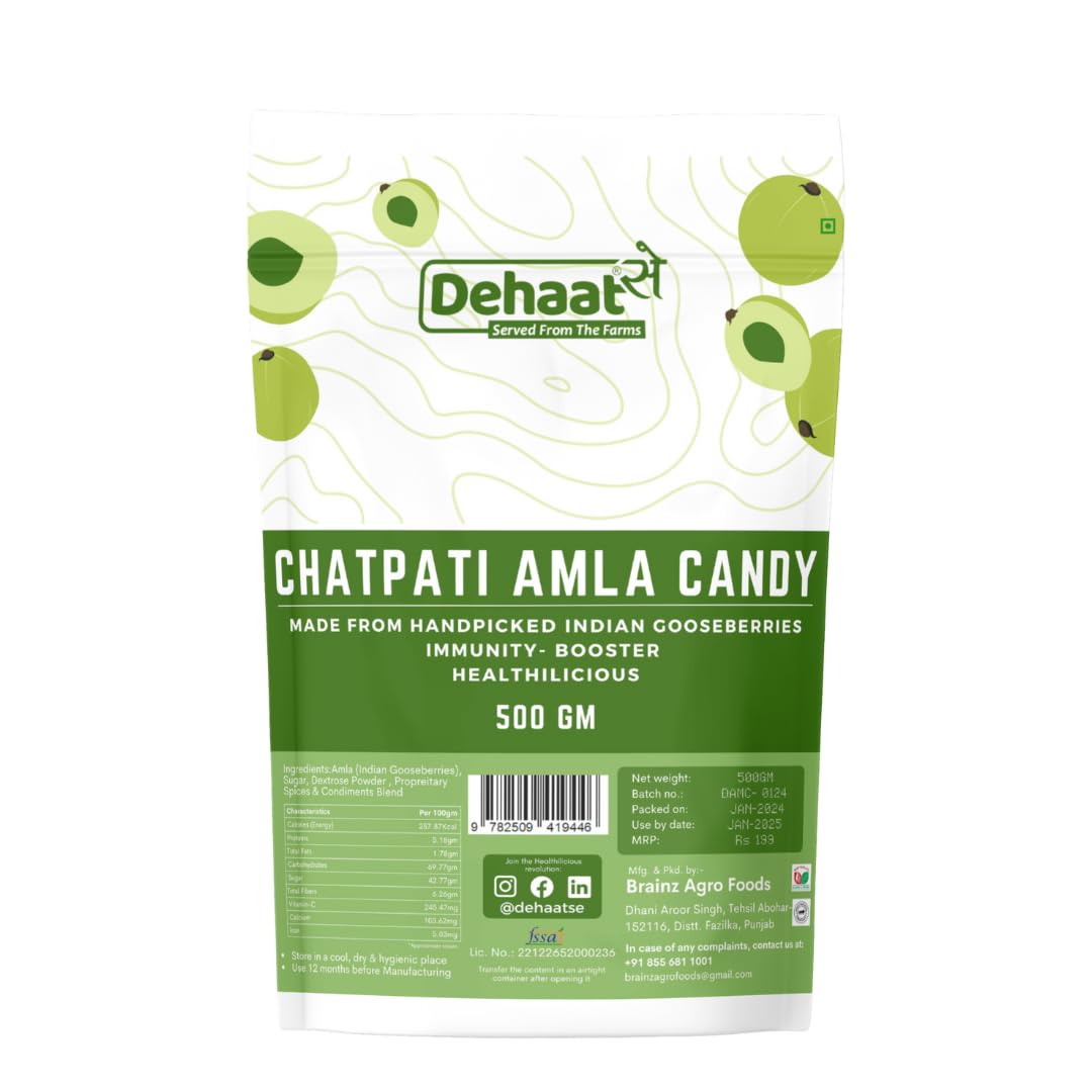 See full amazon price history chart for DehaatSe Chatpati Amla Candy (500g) | Sweet & Sour Dried Indian Gooseberries | Rich in Vitamin-C & Immunity Booster DehaatSe Chatpati Amla Candy (500g) | Sweet & Sour Dried Indian Gooseberries | Rich in Vitamin-C & Immunity Booster (B0CV7V5G8Z) Amazon Price History, Amazon Price Tracker