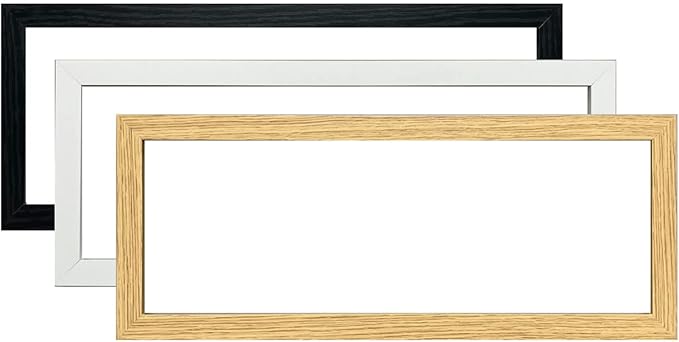 12x5 Inch Panoramic Wall Hanging and Tabletop Photo/Picture OAK Frames ...
