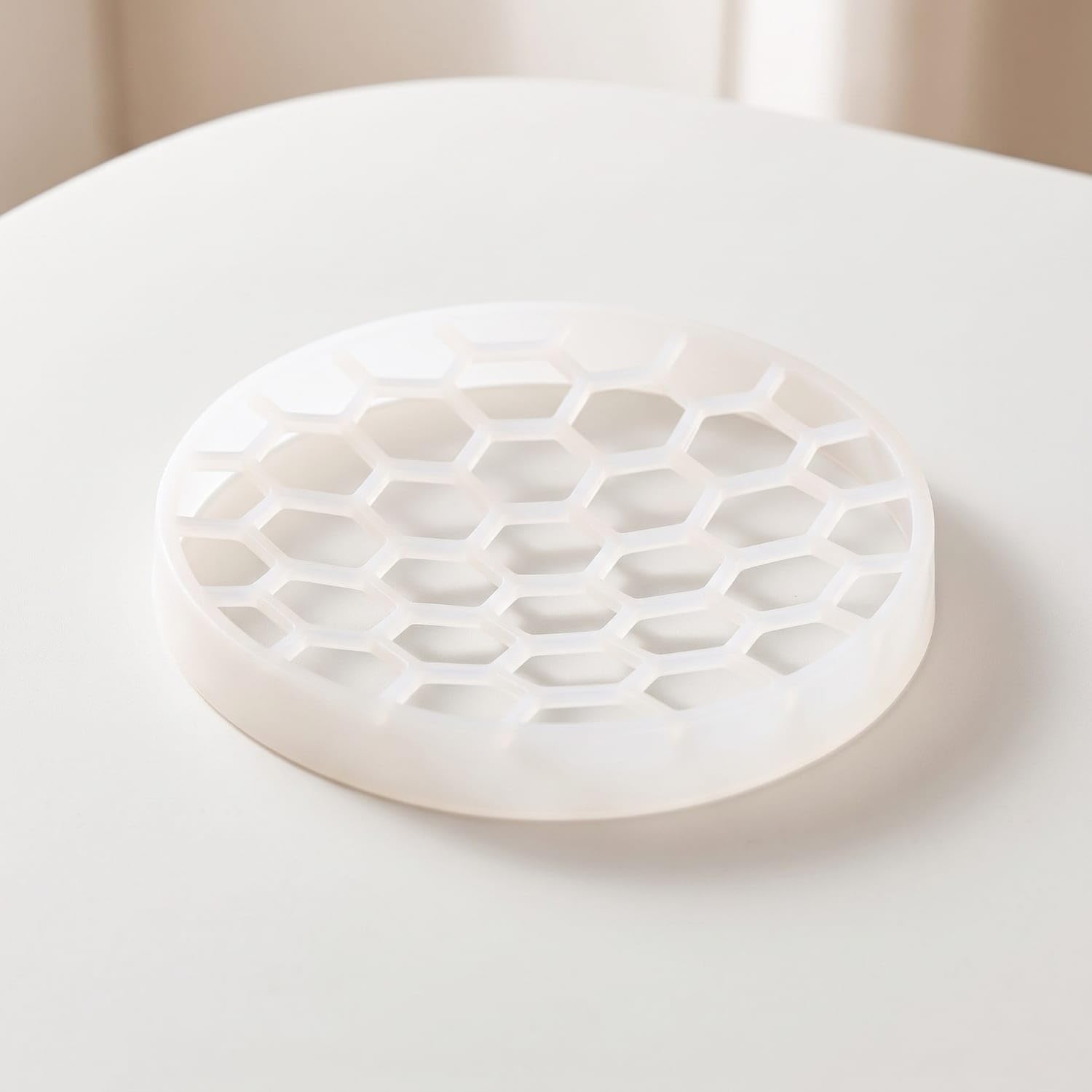 Honeycomb Flower Arranging Grid Flexible Silicone Flower Grid Universal Fit Floral Arranging Insert Stretchable for Florists, Beginners, Home Decor, Spiral Stem Holder-image-28