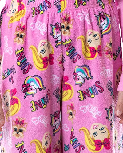 Nickelodeon Jojo Siwa Girls' Jojo and BowBow Shine 2 Piece Pajama Pant Set3