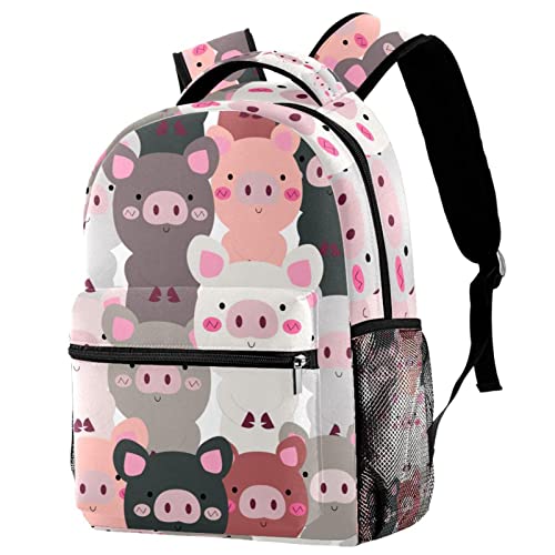 Sac à dos de voyage petits cochons pour les sorties scolaires et les pique-niques en famille