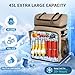 Oversize 45L Insulated Cooler Backpack Waterproof & Leak-Proof Over-Size Storage for Beach, Picnic, Camping, Lunch and Travel, Large Portable Cooler Bag for Outdoor Enthusiasts, Workers, Men & Women