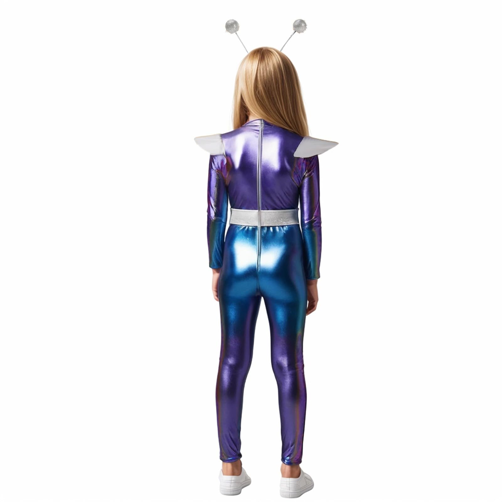 Generisch 2026 - Vestito da bambina, per cosplay, astronauta e alieno, robot, per giochi di ruolo, feste di Halloween, performance insolite