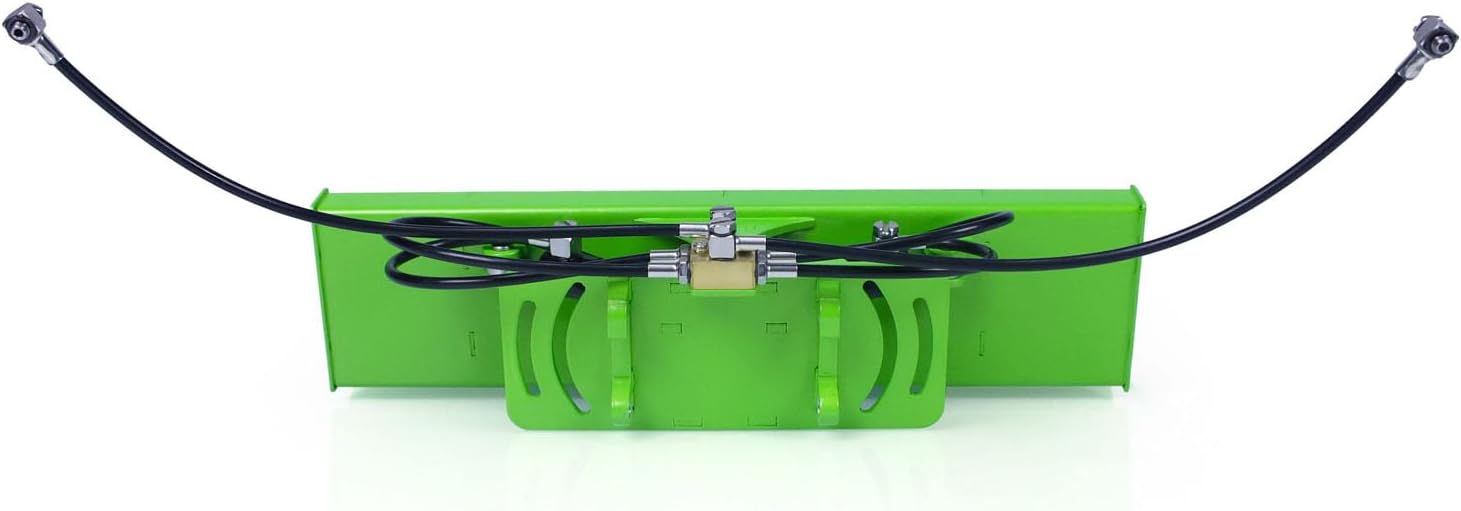 TOUCAN RC HOBBY LESU Green Shovel Metal Dozer Blade for 1/14 RC Hydraulic Skid Steer Loader Part KIT