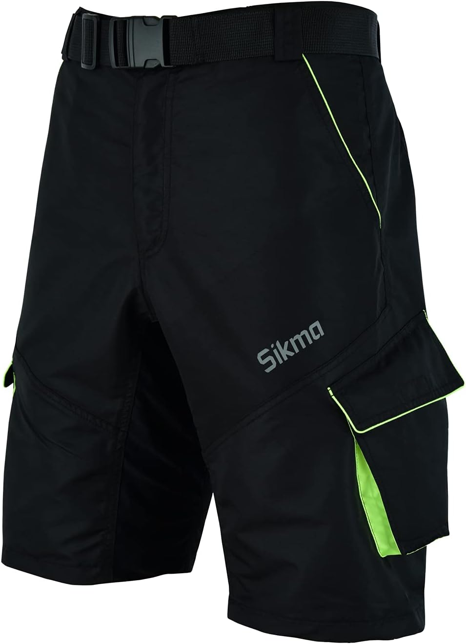 Shorts de ciclismo Sikma MTB para hombre, transpirables, bolsillos múltiples miniatura 1