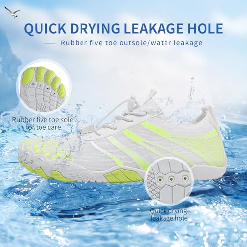 Image of Voyabarefoot Shoes for Women Men 2026 Upgrade Wide Toe Box Barefoot Hiking Sandals,Non-Slip Adjustable Water Shoes for Beach Walking Travel, Comfortable Slip On Walking Shoes