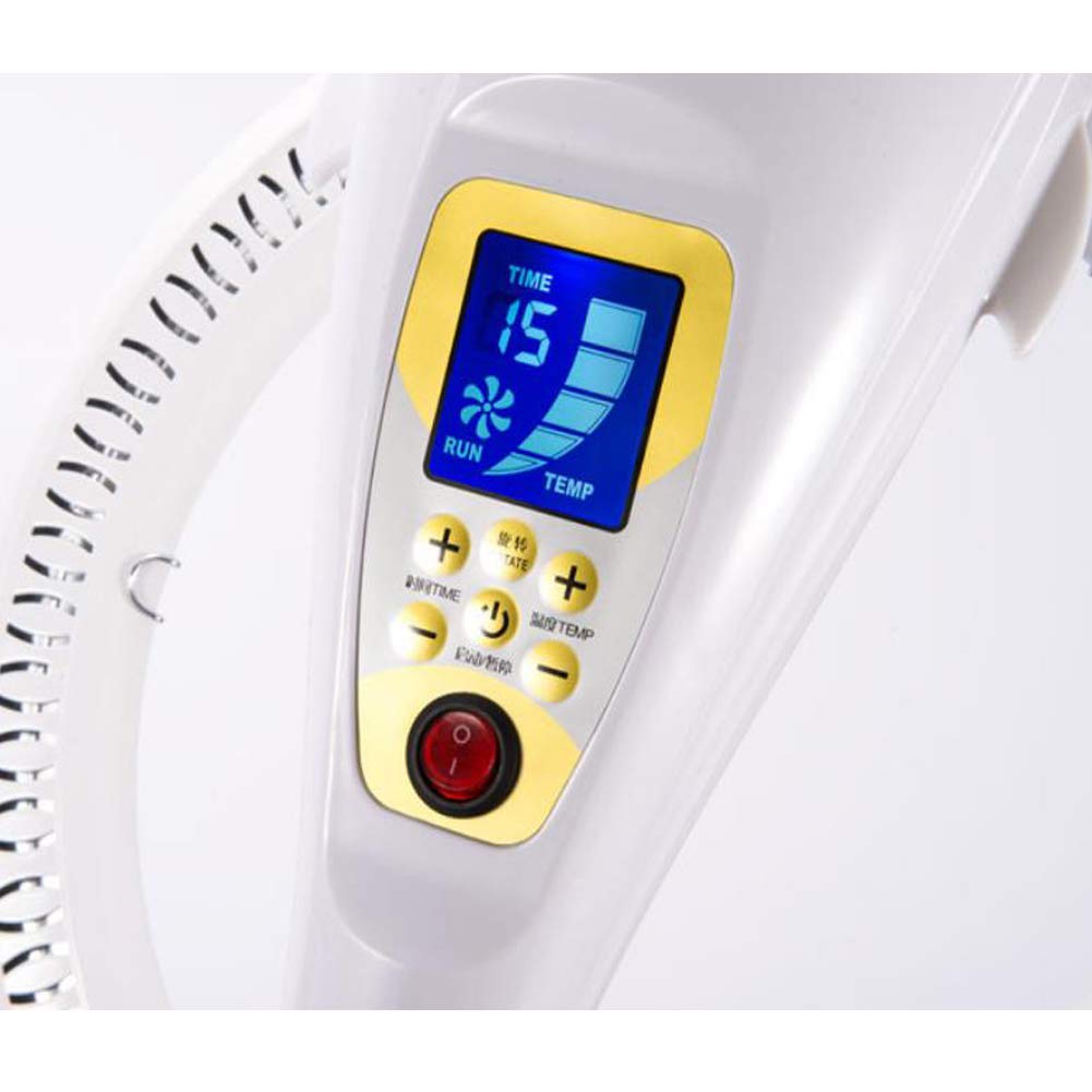 Professionale Casco Asciugacapelli Parrucchiere 950W Timer Parete Montare Salone Attrezzatura
