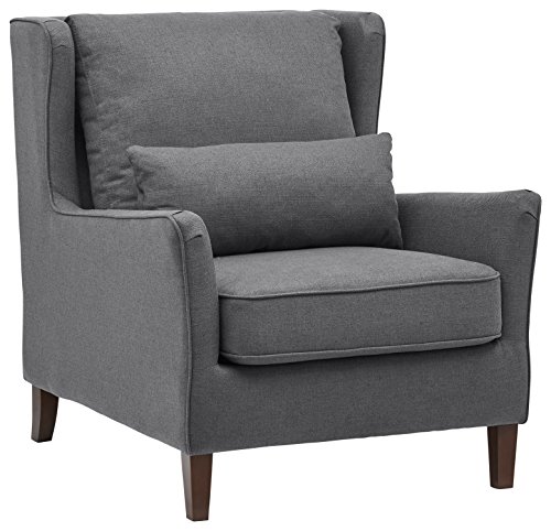 Amazon Brand – Stone & Beam Sascha Removable Cushion Wingback Accent Chair, 34 Amazon Brand – Stone & Beam Sascha Removable Cushion Wingback Accent Chair, 34