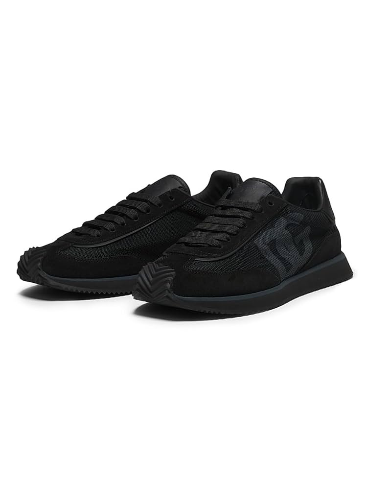 スニーカー Dolce Gabbana Aria Dg Runner Low-Top Sneakers Dolce&Gabbana Aria DG Distressed Denim Runner Sneakers