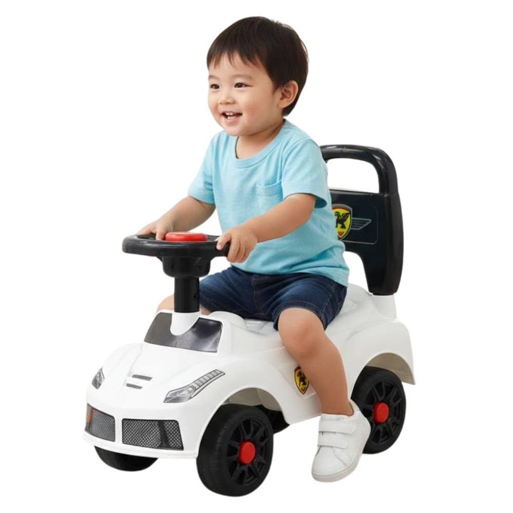 Amazon.co.jp: おもちゃ 乗り物 車 足けり 1歳 2歳 子供 手押し車
