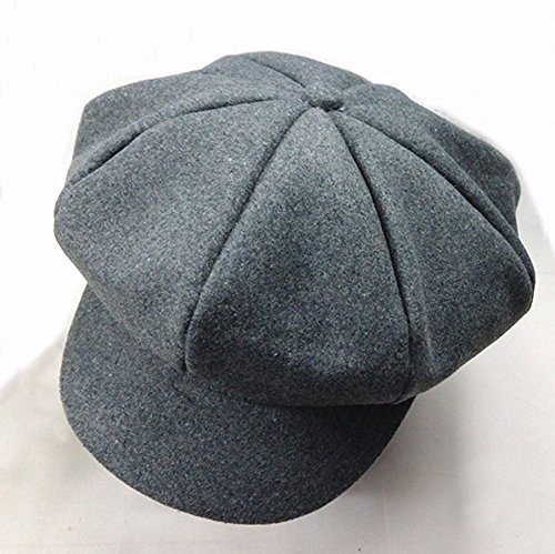 Baby Toddlers Newsboy Cap Berets Beanie Hat Cap Peaked Hat Cap for Boys Girls Grey2