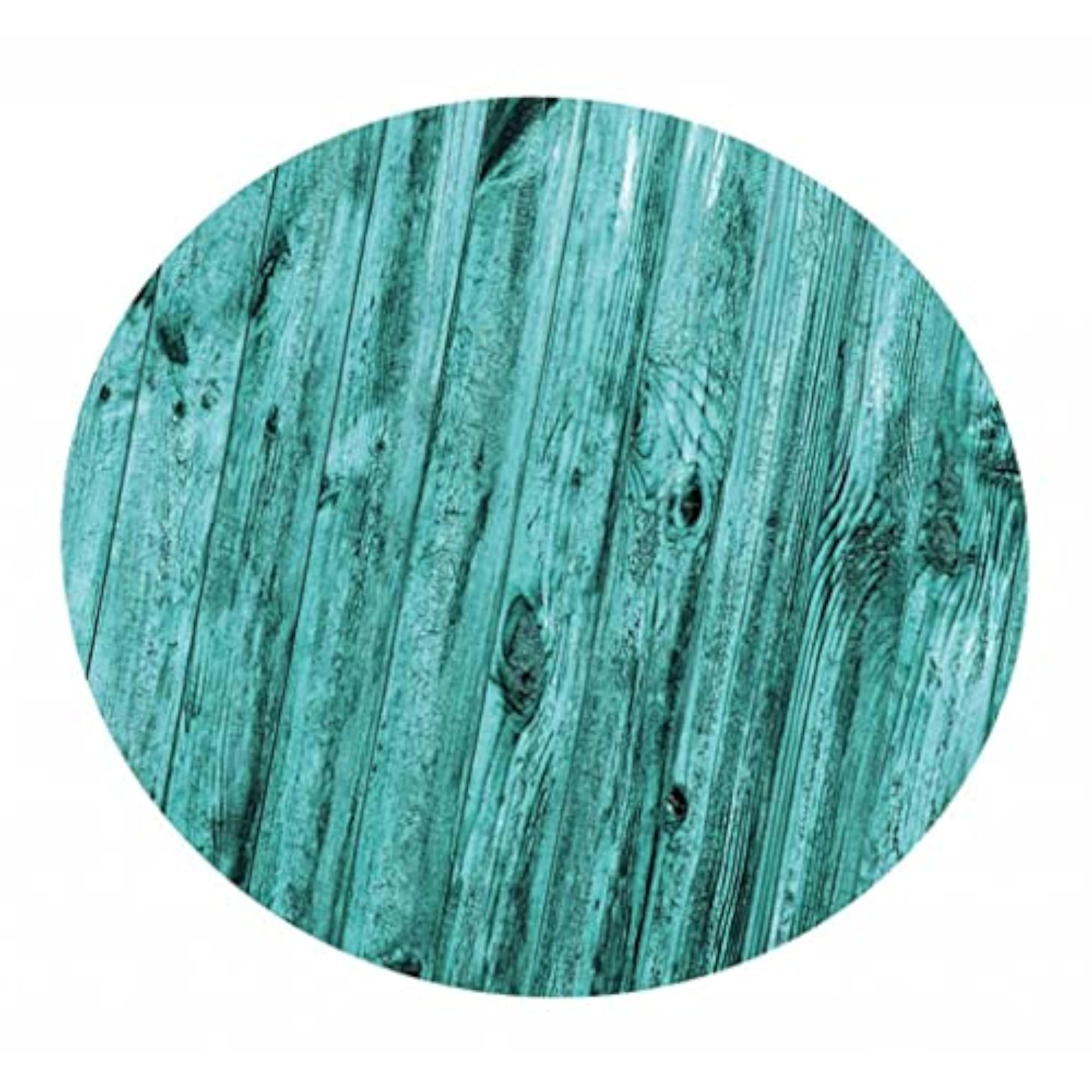 Waterproof Round Dining Table Cover in Blue Board