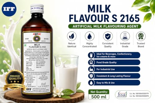 Image of IFF, Milk Flavour 2165, A Natural Identical Flavouring Agent - 500 Ml