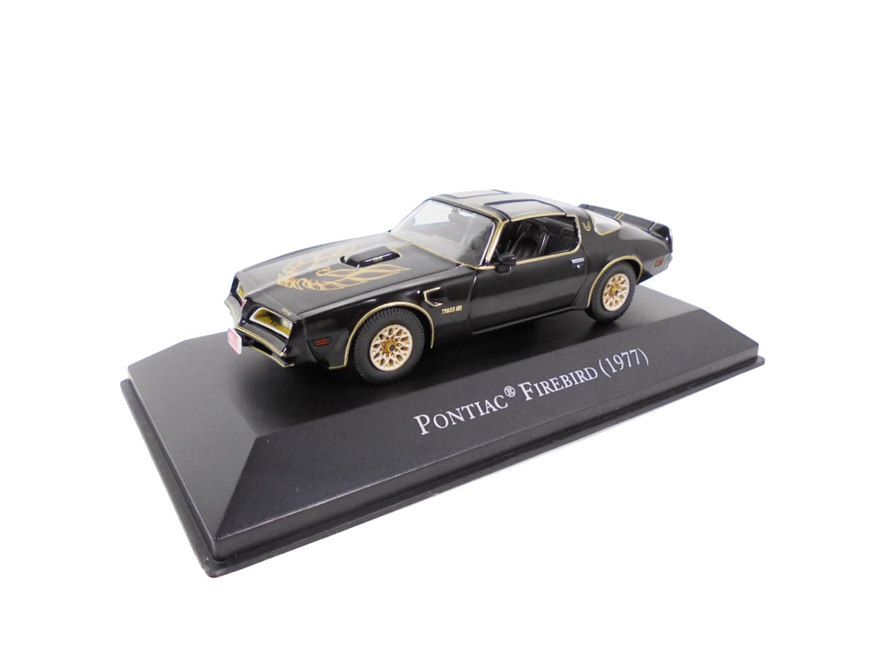 Opo 10 Black - 1/43 Scale Car Model Compatible With Pontiac Firebird Trans Am 1977 - Ac05