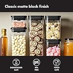 OXO Good Grips 5 Piece Matte Pop Container Set - Matte Black - Image 2