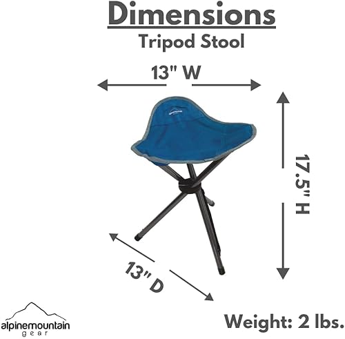 Miniatura 2 de Silla de campamento con trípode de Caddis Sports