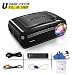 Produktbild LCD Beamer Full HD Heimkino, 3300 Lumen LCD Beamer Full HD Projektor Heimbeamer Videoprojektor TV Beamer Contrast 3000: 1, Support 1080P/2*USB/VGA/SD/2*HDMI/Xbox/iPhone/Smartphone/PC/Y.Pb.Pr