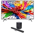 LG 65QNED92AUA 65 Inch 4K QNED Mini LED evo AI Smart TV with a JBL BAR-500-MK2 Dolby Atmos Soundbar and a 10" Wireless Subwoofer (2025)