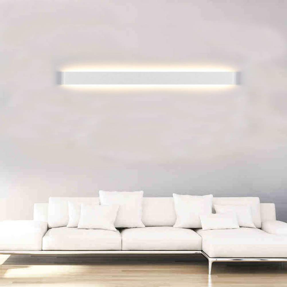 Lampada Da Parete LED 35W Moderna - IP44 Impermeabile - 4550 Lumen Bianco Naturale 4000K - Design Su/Giù - Foto 9