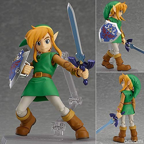 Anime Figure Figma 284 The Legend Of Zelda: Triangle Power of The Gods 2 Link 14CM Characters Statue Figurine Model Collection Toys Gift FACAI