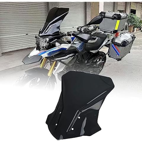 Midimttop Motorcycle WindScreen Windshield Windproof Protector Flyscreen Pare-brise Shield Screen Compatible with G310GS G 310GS G 310 GS Accessories 2017 2018 2019 2020 2021 2022 2023(Black) Cover